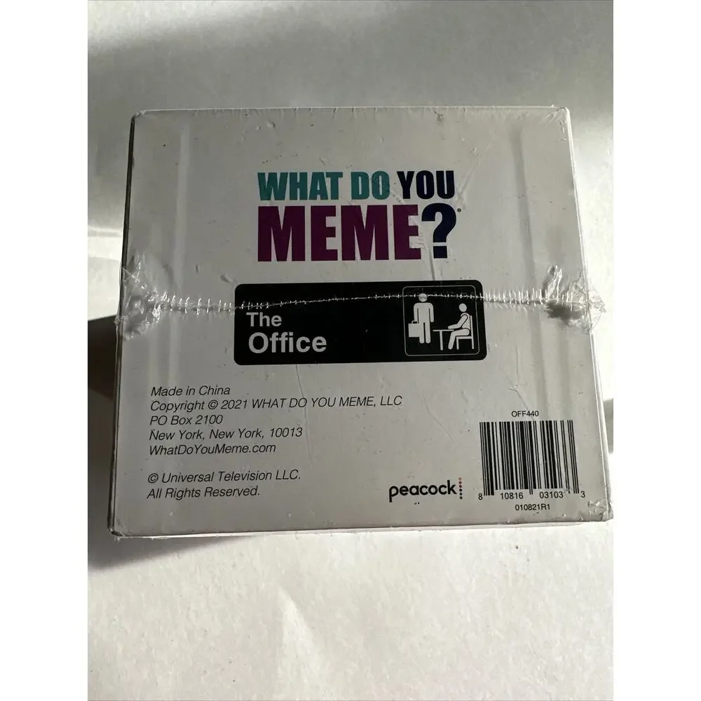 What Do‎ You Meme? The Office Edition - Hilarious Adult Party Game **NEW**